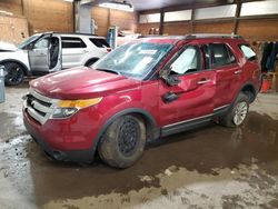 Ford Explorer salvage cars for sale: 2014 Ford Explorer XLT