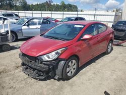 Hyundai salvage cars for sale: 2016 Hyundai Elantra SE