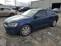 Salvage cars for sale at Jacksonville, FL auction: 2012 Volkswagen Jetta SE