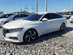 Salvage cars for sale at New Orleans, LA auction: 2020 Honda Accord Sport