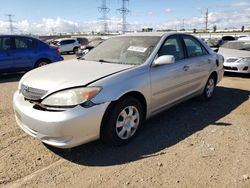 Salvage cars for sale at Elgin, IL auction: 2002 Toyota Camry LE