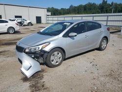 Salvage cars for sale at Grenada, MS auction: 2017 KIA Forte LX