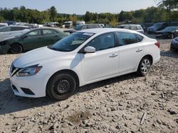 2016 Nissan Sentra S en venta en Candia, NH