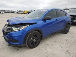 Honda salvage cars for sale: 2022 Honda HR-V Sport