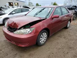 Salvage cars for sale at Elgin, IL auction: 2005 Toyota Camry LE