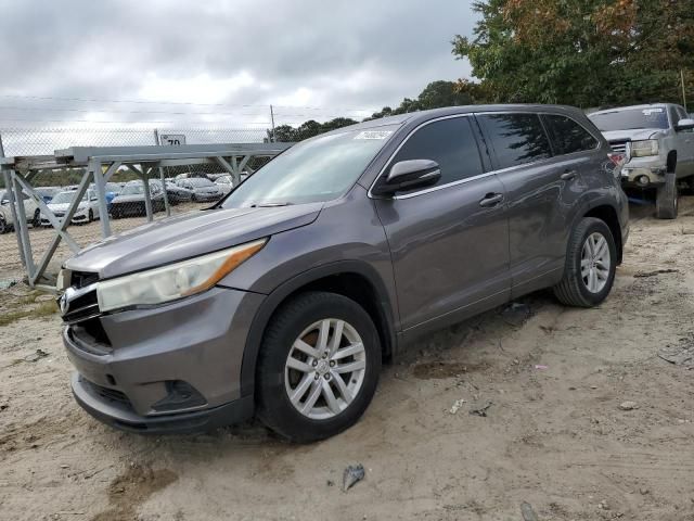 2015 Toyota Highlander LE