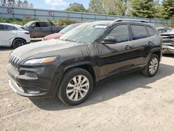 Jeep salvage cars for sale: 2018 Jeep Cherokee Overland