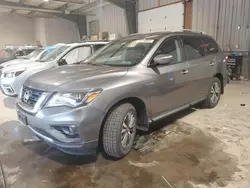 Salvage cars for sale at West Mifflin, PA auction: 2017 Nissan Pathfinder S