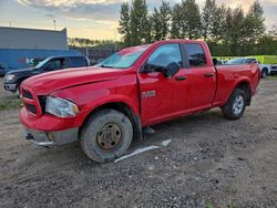 Salvage trucks for sale at Montreal Est, QC auction: 2017 Dodge RAM 1500 SLT