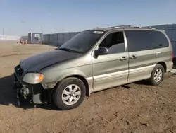 Salvage cars for sale at Greenwood, NE auction: 2005 KIA Sedona EX