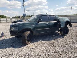 Salvage trucks for sale at Hueytown, AL auction: 2003 Ford F150 Supercrew