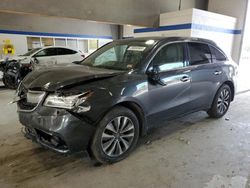 2015 Acura MDX Technology en venta en Sandston, VA