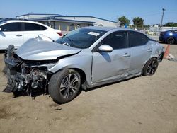 Salvage cars for sale at San Diego, CA auction: 2022 Nissan Sentra SV