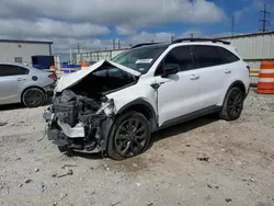 Salvage cars for sale at Haslet, TX auction: 2021 KIA Sorento SX