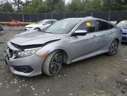 Honda Vehiculos salvage en venta: 2018 Honda Civic EXL