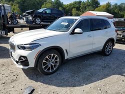 Salvage cars for sale at Mendon, MA auction: 2019 BMW X5 XDRIVE40I