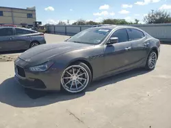 Salvage cars for sale at Wilmer, TX auction: 2015 Maserati Ghibli S