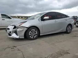 Salvage cars for sale at Wilmer, TX auction: 2016 Toyota Prius