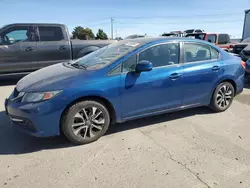 Salvage cars for sale at Nampa, ID auction: 2013 Honda Civic EX