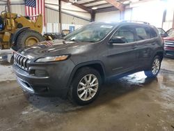 Salvage cars for sale at West Mifflin, PA auction: 2014 Jeep Cherokee Limited