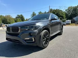 BMW X6 salvage cars for sale: 2016 BMW X6 XDRIVE50I