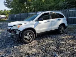 Salvage cars for sale at Candia, NH auction: 2010 Honda CR-V EX