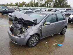 Salvage cars for sale at Bridgeton, MO auction: 2007 Chevrolet Aveo Base