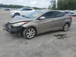 Salvage cars for sale at Dunn, NC auction: 2013 Hyundai Elantra GLS