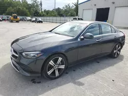 Salvage cars for sale at Savannah, GA auction: 2022 Mercedes-Benz C300