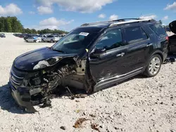 Salvage cars for sale at West Warren, MA auction: 2015 Ford Explorer Limited