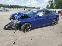 Salvage cars for sale at Dunn, NC auction: 2020 Honda Accord Sport