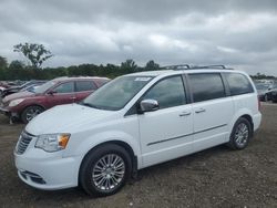 Salvage cars for sale at Des Moines, IA auction: 2015 Chrysler Town & Country Touring L