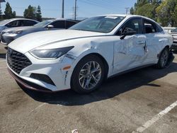 Salvage cars for sale at Rancho Cucamonga, CA auction: 2021 Hyundai Sonata SEL