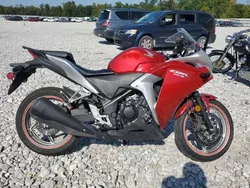 Salvage motorcycles for sale at Barberton, OH auction: 2011 Honda CBR250 R