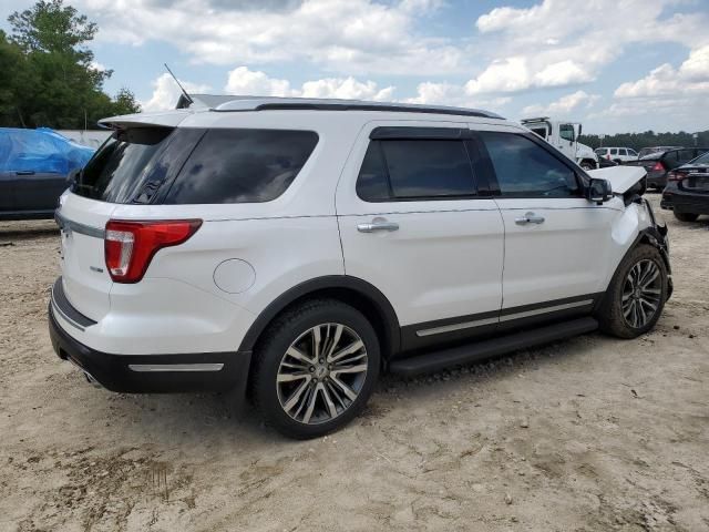 2018 Ford Explorer Platinum