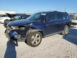 Salvage cars for sale at Haslet, TX auction: 2012 Toyota Highlander Limited