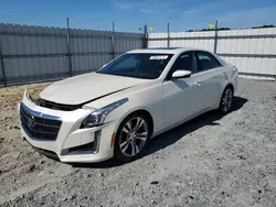 Salvage cars for sale at Lumberton, NC auction: 2014 Cadillac CTS Vsport Premium