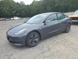 Salvage cars for sale at Austell, GA auction: 2019 Tesla Model 3