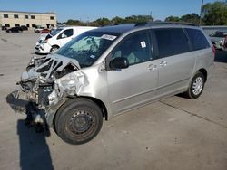 Salvage cars for sale at Wilmer, TX auction: 2008 Toyota Sienna CE