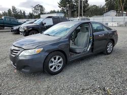 Salvage cars for sale at Graham, WA auction: 2011 Toyota Camry Base