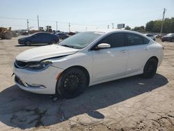 Salvage cars for sale at Oklahoma City, OK auction: 2015 Chrysler 200 C