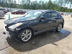 Salvage cars for sale at Harleyville, SC auction: 2012 Infiniti EX35 Base