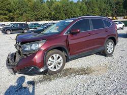 Salvage cars for sale at Gainesville, GA auction: 2012 Honda CR-V EXL