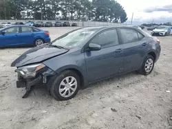 Toyota Corolla l salvage cars for sale: 2015 Toyota Corolla L