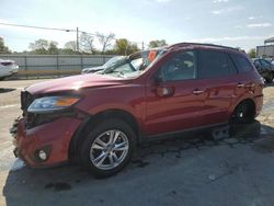 Salvage cars for sale at Lebanon, TN auction: 2012 Hyundai Santa FE Limited