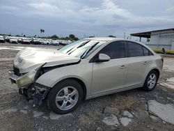 Chevrolet salvage cars for sale: 2012 Chevrolet Cruze LT