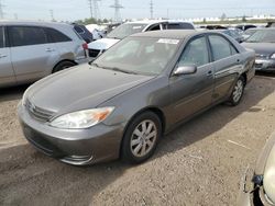 Toyota Camry le Vehiculos salvage en venta: 2002 Toyota Camry LE