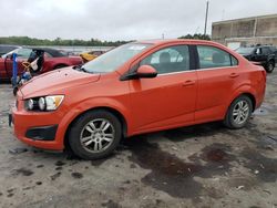 Chevrolet salvage cars for sale: 2012 Chevrolet Sonic LT