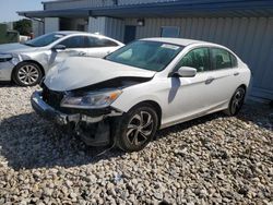 Honda salvage cars for sale: 2016 Honda Accord LX