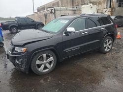 Salvage cars for sale at Fredericksburg, VA auction: 2014 Jeep Grand Cherokee Overland